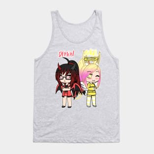 Demon and angel merch Tank Top